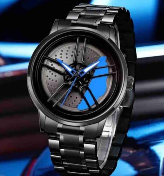 Rotating Wheel Watch – Stylish